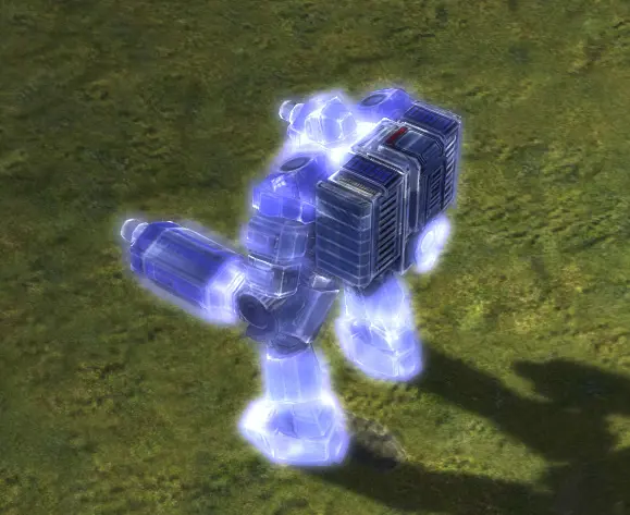 The Personal Shield Generator upgrade for the UEF's Armored Command Unit in Supreme Commander.