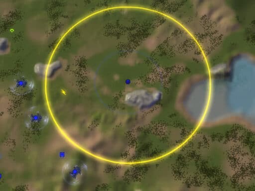 The Sensor Range Enhancer upgrade for the UEF's Support Command Unit in Supreme Commander.