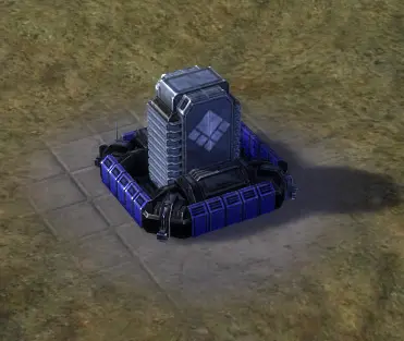 The Aloha Tactical Missile Launcher, UEF Tech 2 defense building in Supreme Commander.