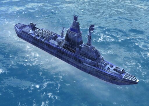 El Govenor Class Cruiser, unidad naval UEF Tech 2 en Supreme Commander.