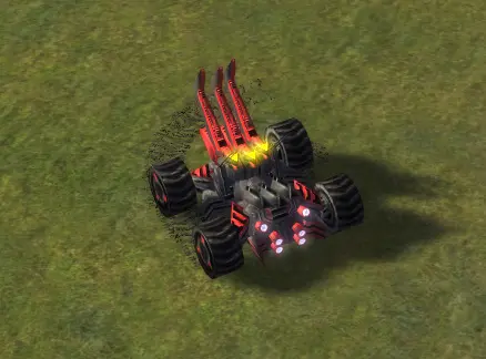 The T3 Engineer, Cybran Tech 3 Land Unit in Supreme Commander.