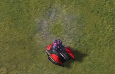 The Deceiver Mobile Stealth Field System, Cybran Tech 2 Land Unit in Supreme Commander.