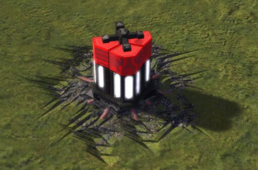 The Energy Storage, Cybran Tech 1 Economy Building in Supreme Commander.