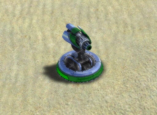 Erupter Point Defense, obranná budova Aeon Tech 1 ve vrchním veliteli.