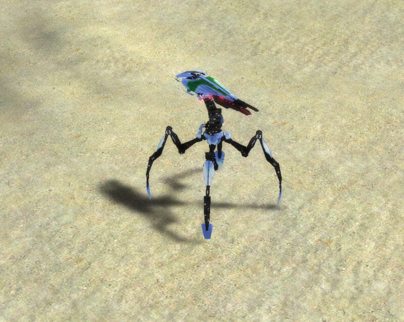 Harbringer Siege Assault Bot, pozemní jednotka Aeon Tech 3 ve vrchním veliteli.