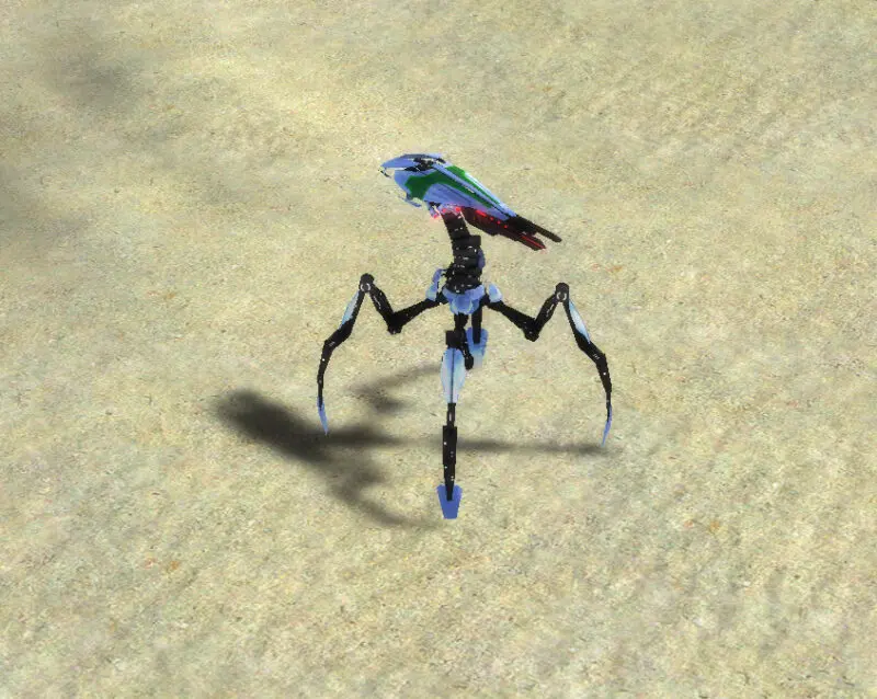 The Harbringer Siege Assault Bot, Aeon Tech 3 Land Unit in Supreme Commander.