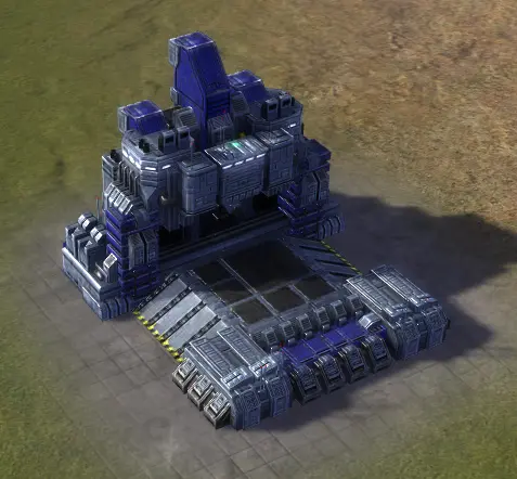 The Land Factory, UEF Tech 1 economy building in Supreme Commander.