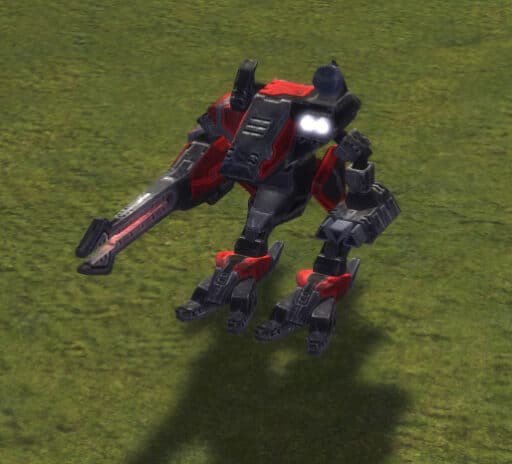 Le robot d'assaut de siège loyaliste, unité terrestre Cybran Tech 3 en commandant suprême.