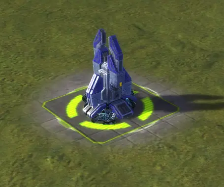 The Mass Extractor, UEF Tech 1 economy building in Supreme Commander.