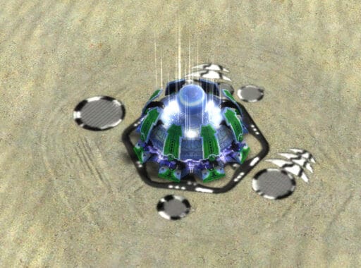 The Power Generator, Aeon Tech 1 Economy Building in Supreme Commander.