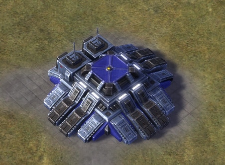 Stonager Strategic Missile Launcher, obranná budova UEF Tech 3 v Nejvyšším veliteli.
