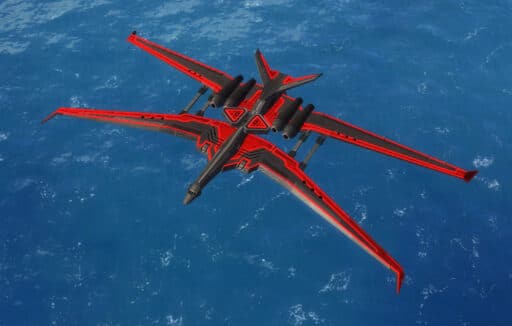 Das Spook Spy Plane, Cybran Tech 3 Air Unit im Oberbefehlshaber.