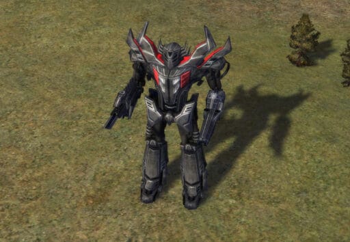 La Unidad de Comando Blindada Cybran en Supreme Commander.