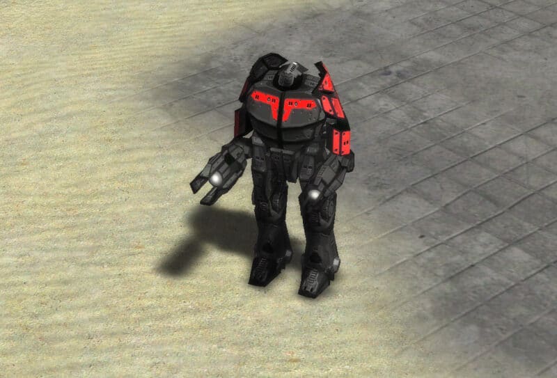 L'unité de commandement de soutien cybran dans Supreme Commander.