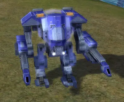 The Titan Siege Assault Bot, UEF Tech 3 unit in Supreme Commander.