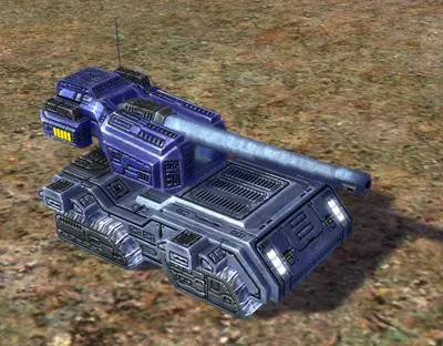 The Demolisher Mobile Heavy Artillery, UEF Tech 3 unit in Supreme Commander.
