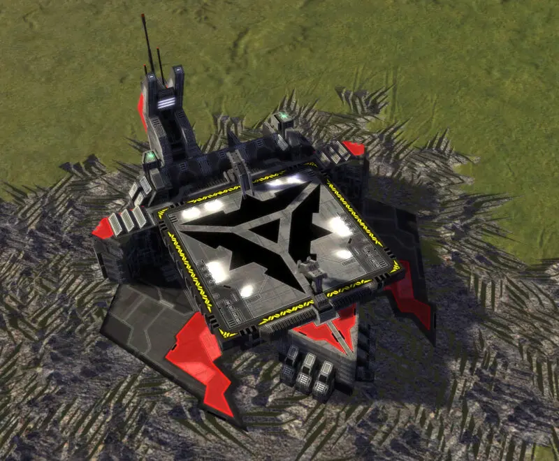 The T1 Air Factory, Cybran Tech 1 Economy Building in Supreme Commander.