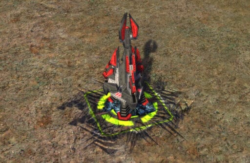 El T2 Mass Extractor, Cybran Tech 2 Economy Building en Supreme Commander.