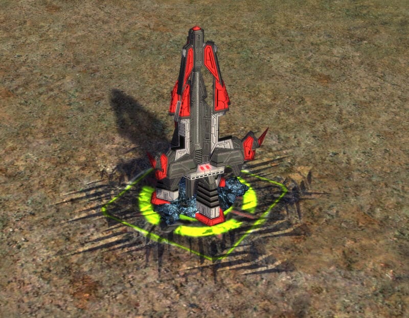 The T3 Mass Extractor, Cybran Tech 3 Economy Building in Supreme Commander.