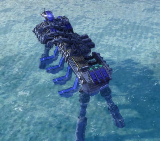 La Fábrica Naval T3, edificio económico UEF Tech 3 en Supreme Commander.