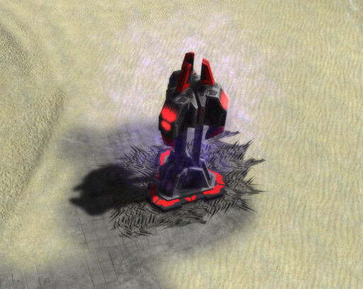 The Twilight Stealth Field Generator, Cybran Tech 2 Defensive Building in Supreme Commander.