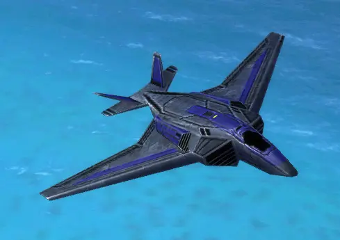 The Wasp Air Superiority Fighter, UEF Tech 3 air unit in Supreme Commander.